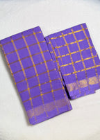 Traditional Madurai Sungudi Cotton Saree with Blouse Piece