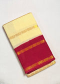 Traditional Madurai Sungudi Cotton Saree with Blouse Piece