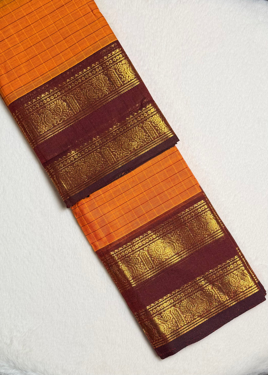 Premium Vintage Kanchi Cotton Saree