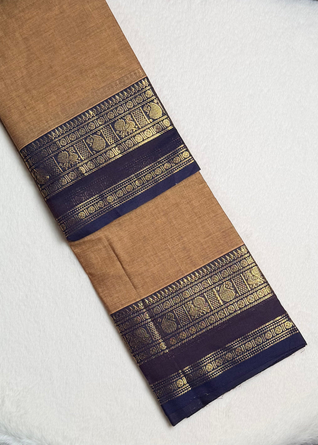 Premium Zari Kanchi Cotton Saree