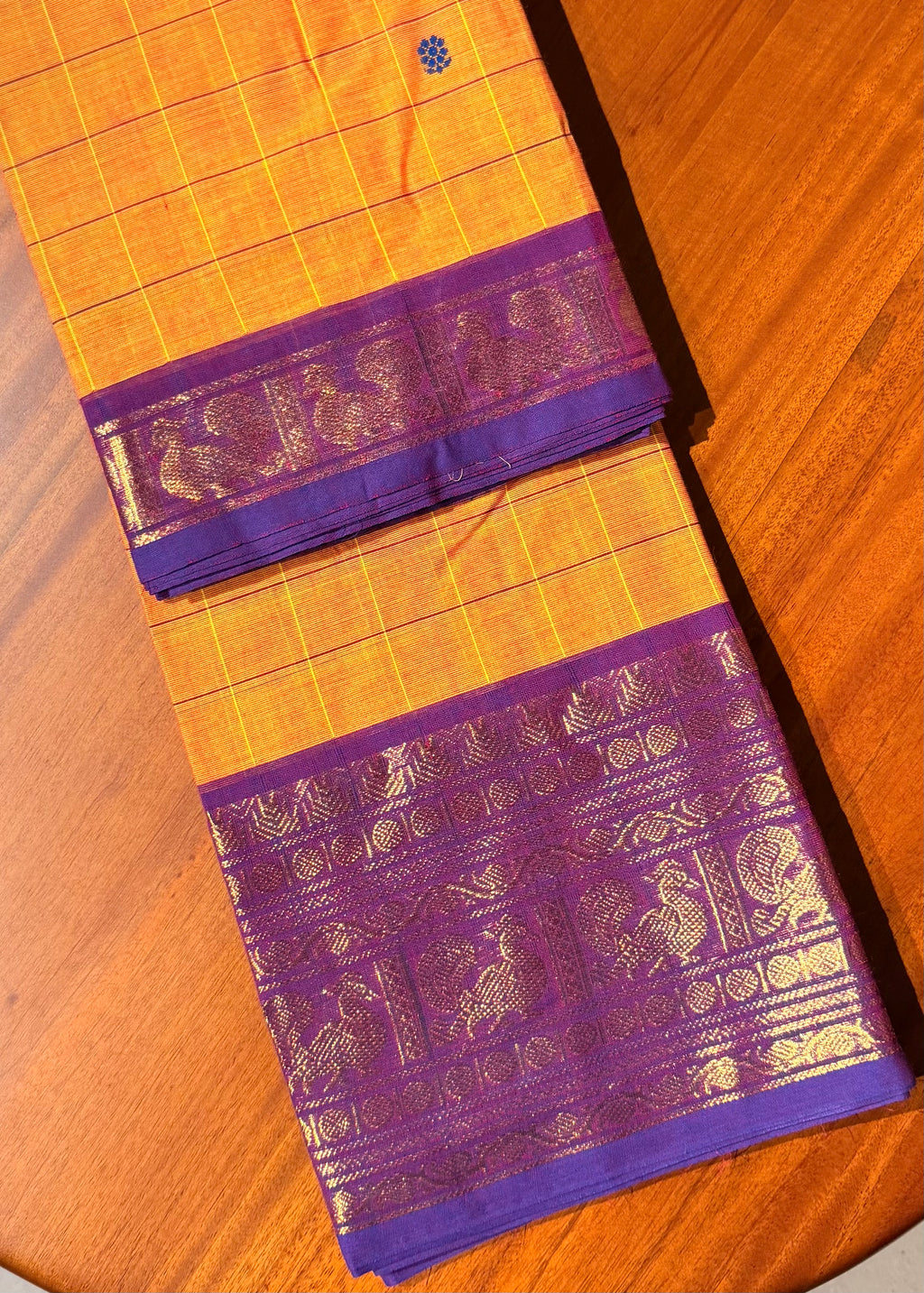 Premium Vintage Kanchi Cotton Saree