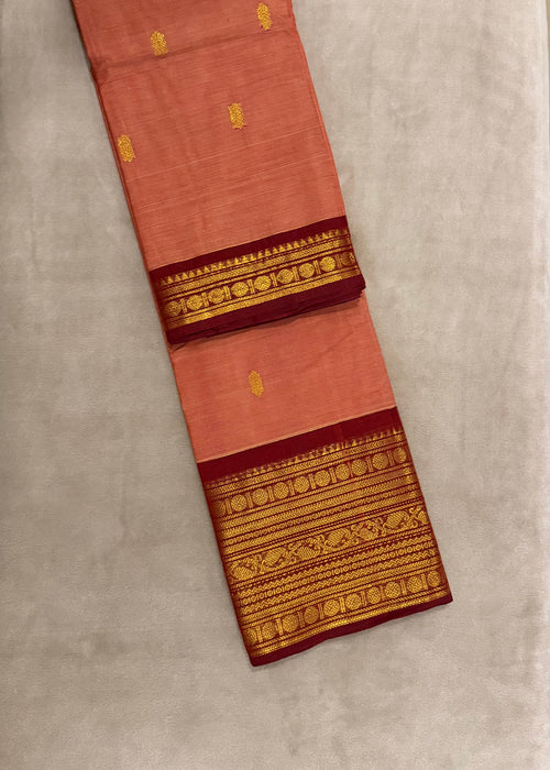 Grand Pallu Premium Kanchi Cotton Saree