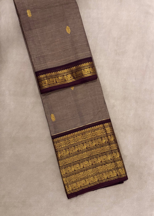 Grand Pallu Premium Kanchi Cotton Saree