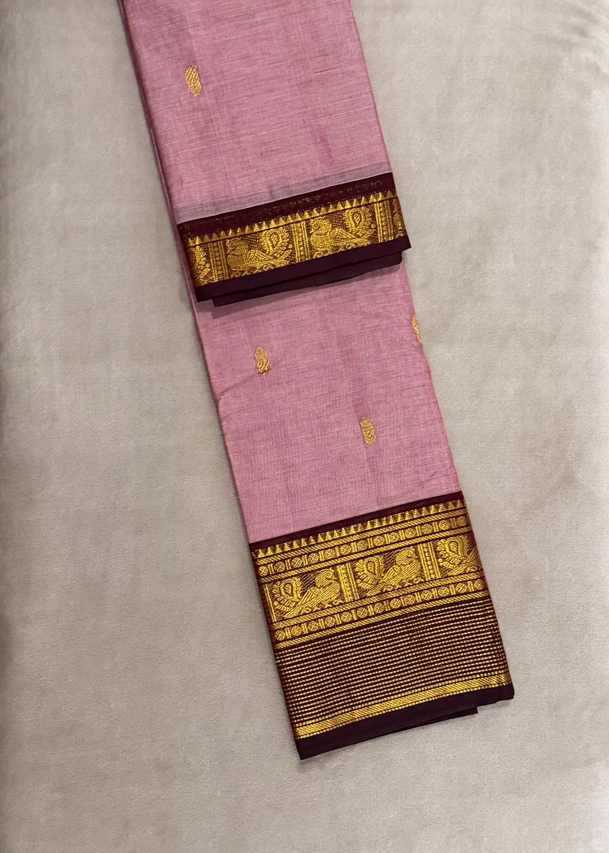 Grand Pallu Premium Kanchi Cotton Saree
