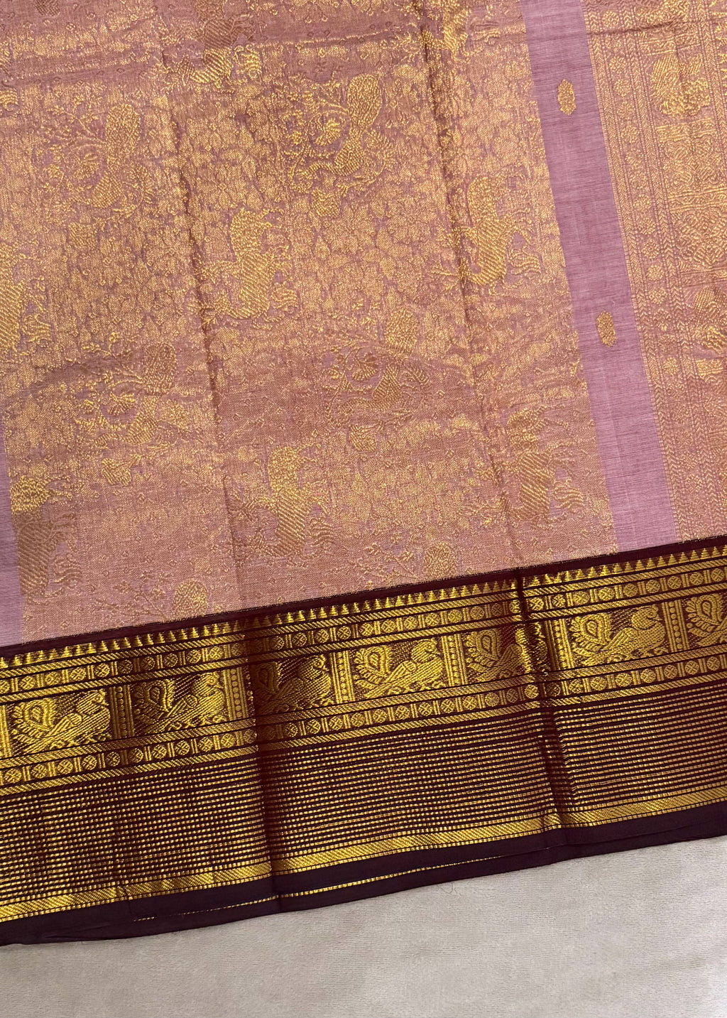 Grand Pallu Premium Kanchi Cotton Saree