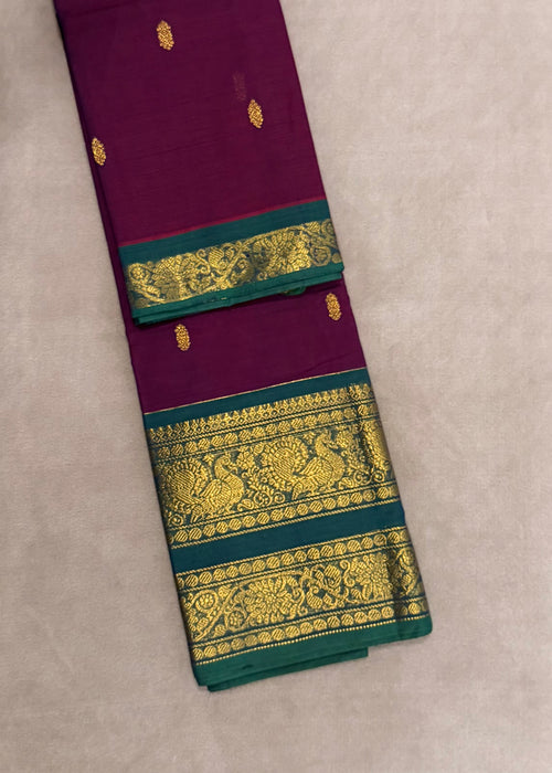 Grand Pallu Premium Kanchi Cotton Saree