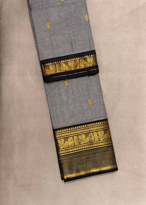 Grand Pallu Premium Kanchi Cotton Saree