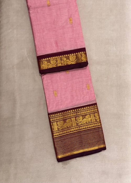 Grand Pallu Premium Kanchi Cotton Saree