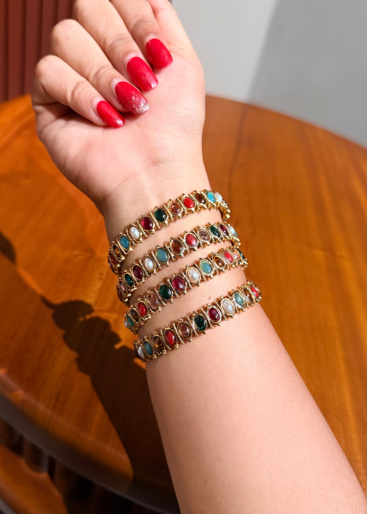 Traditional Nava Bangles (Single Piece)