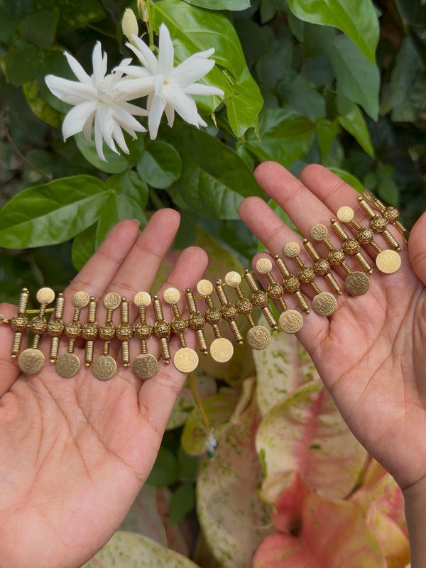Antique Lakshmi Kashu Choker Set