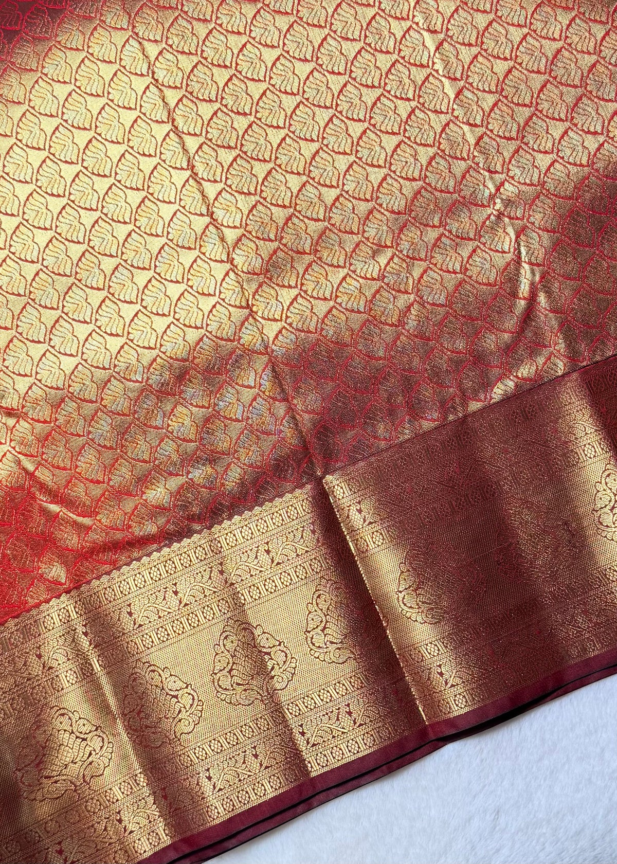 Semi Kanchipuram Silk Saree