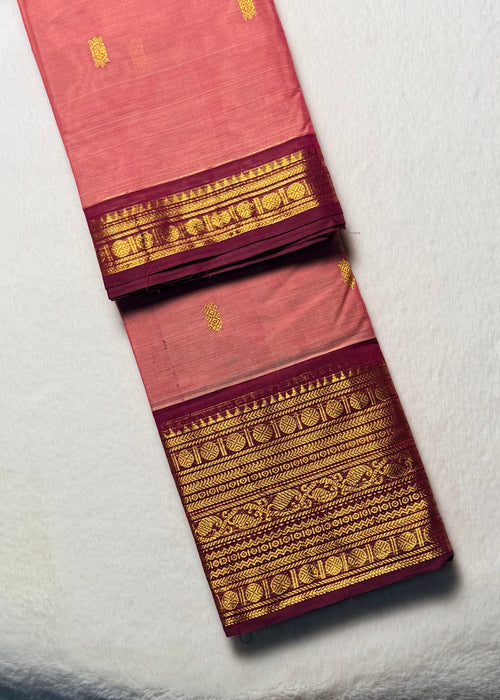 Grand Pallu Premium Kanchi Cotton Saree