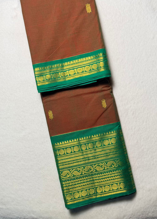 Grand Pallu Premium Kanchi Cotton Saree