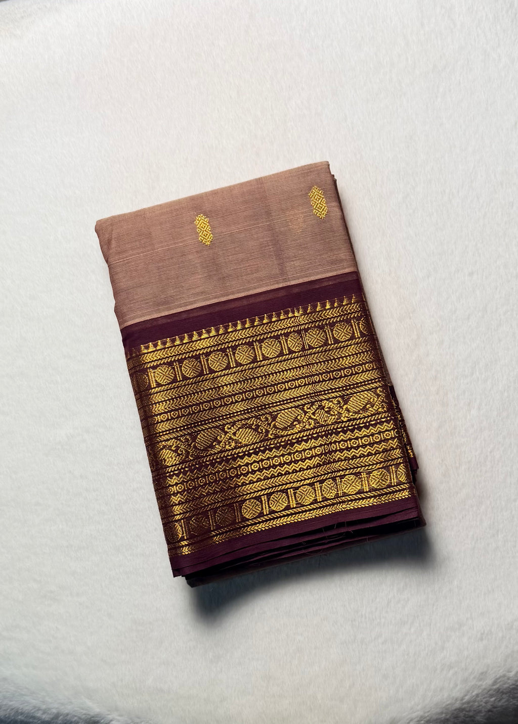 Grand Pallu Premium Kanchi Cotton Saree
