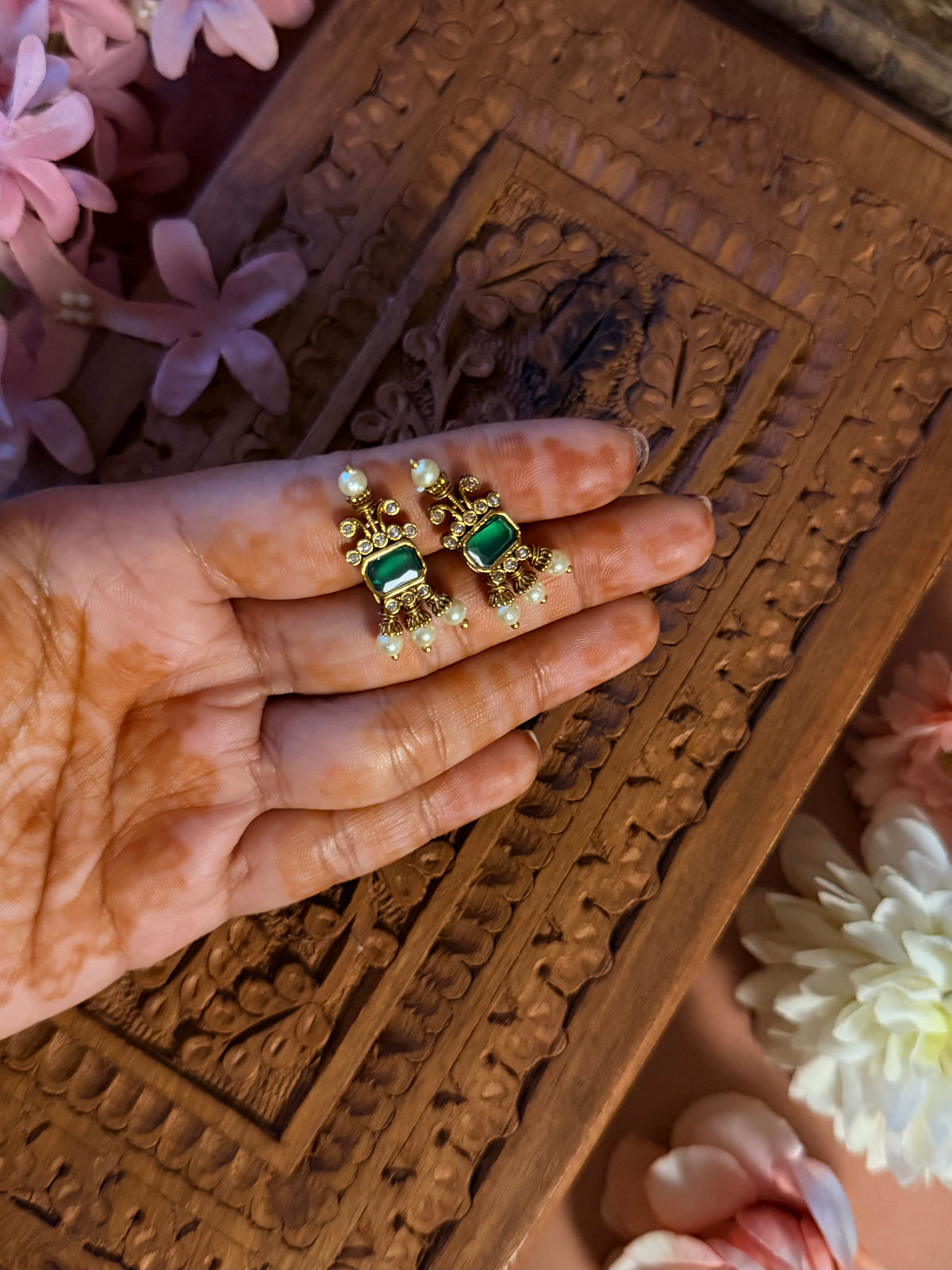 Emerald×Pearl Neckset
