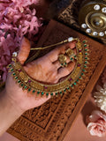 Antique Rubby × Emerald Neckset