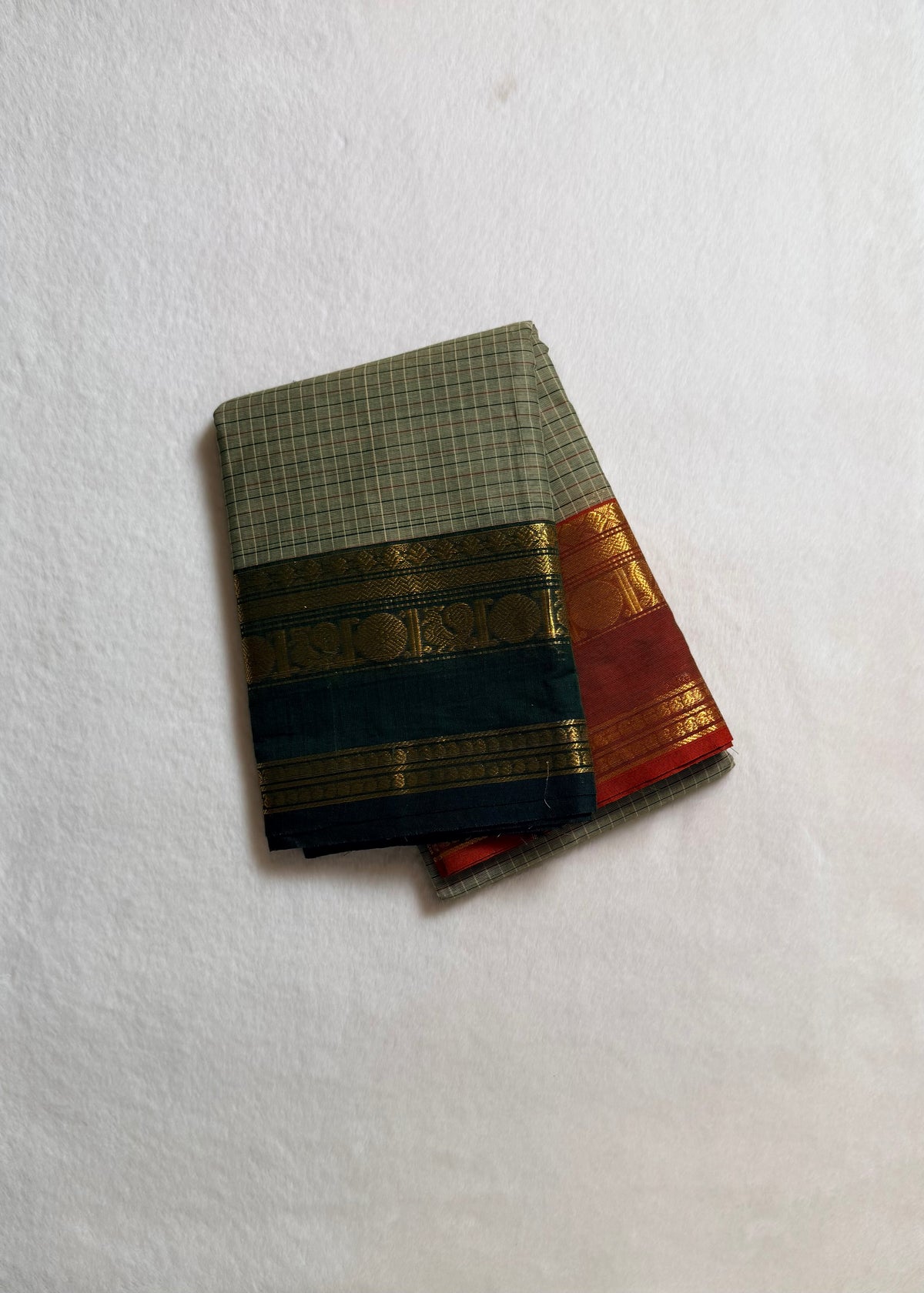 Premium Vintage Ganga - Jamuna Kanchi Cotton Saree