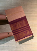 Traditional Madurai Sungudi Cotton Saree with Blouse Piece