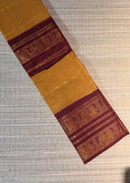 Traditional Madurai Sungudi Cotton Saree with Blouse Piece