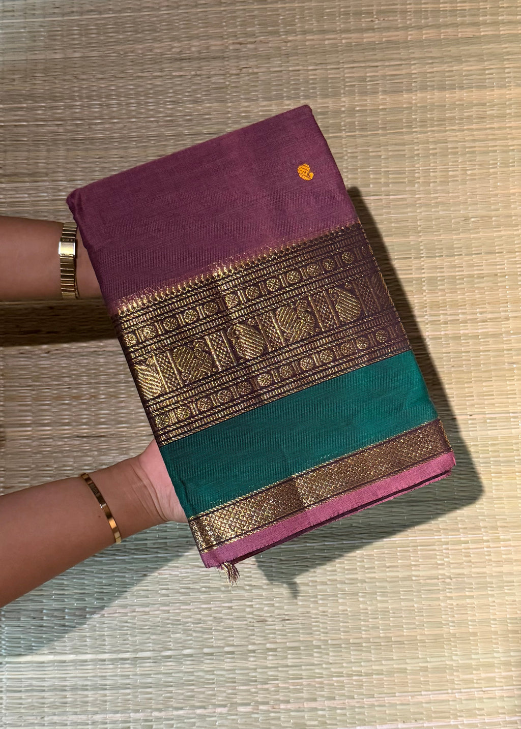 Premium Zari Kanchi Cotton Saree