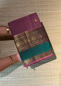 Premium Zari Kanchi Cotton Saree