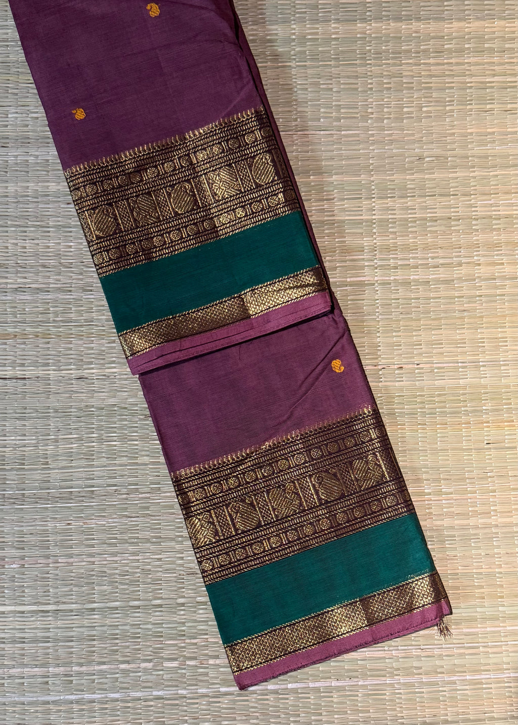 Premium Zari Kanchi Cotton Saree