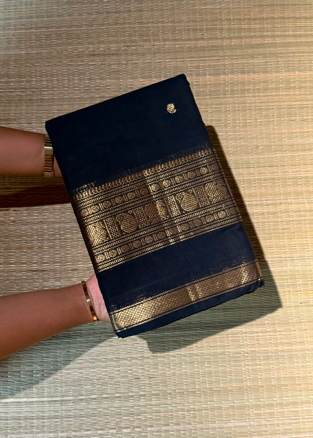 Premium Zari Kanchi Cotton Saree
