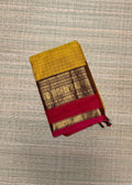 Premium Zari Vintage Kanchi Cotton Saree