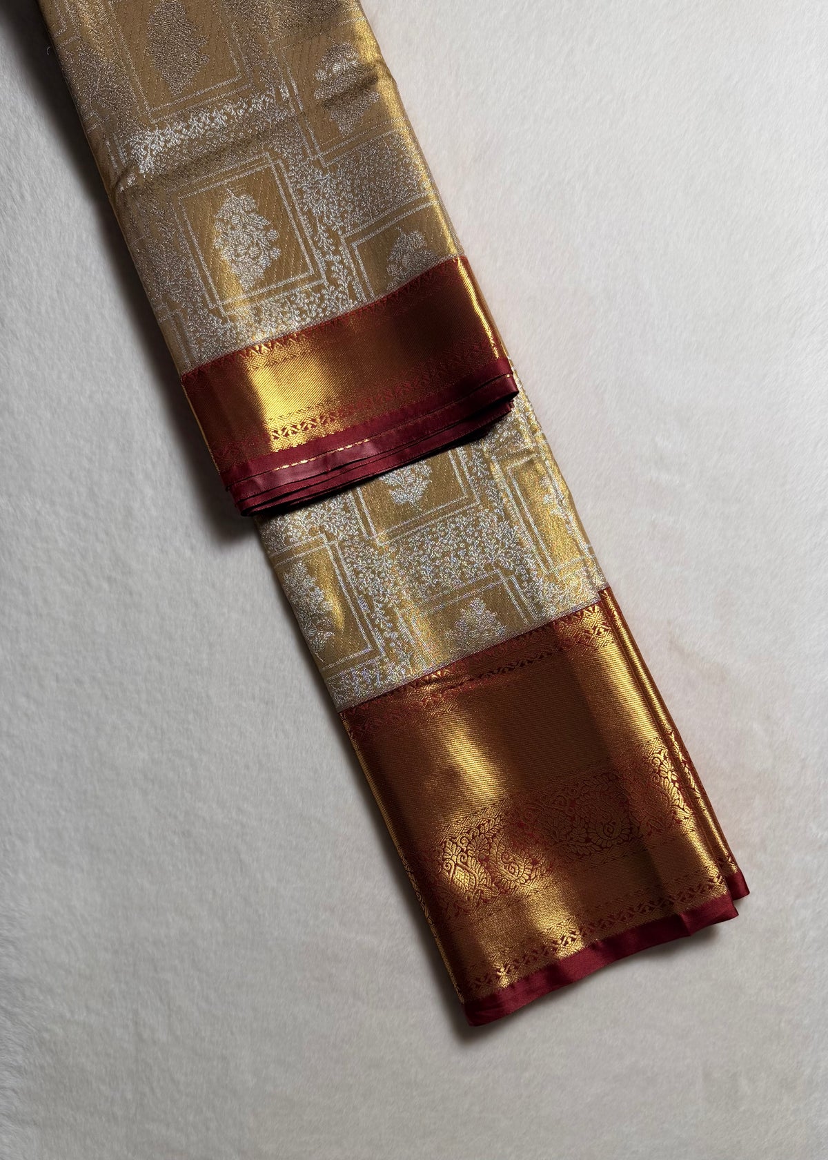 Semi Kanchipuram Silk Saree