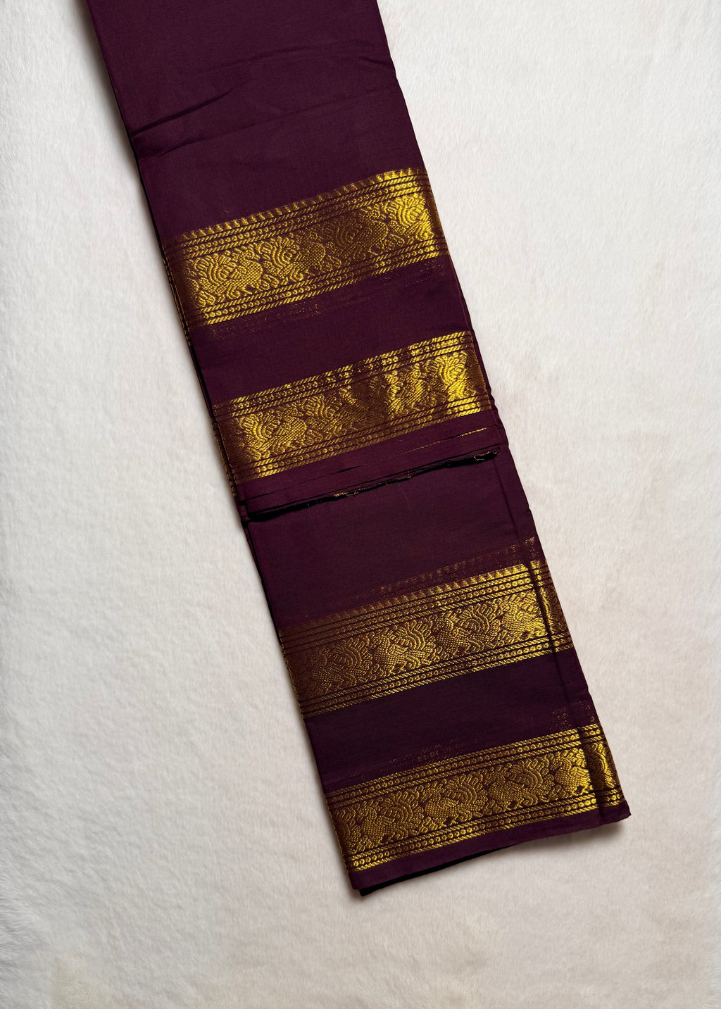 Premium Zari Kanchi Cotton Saree