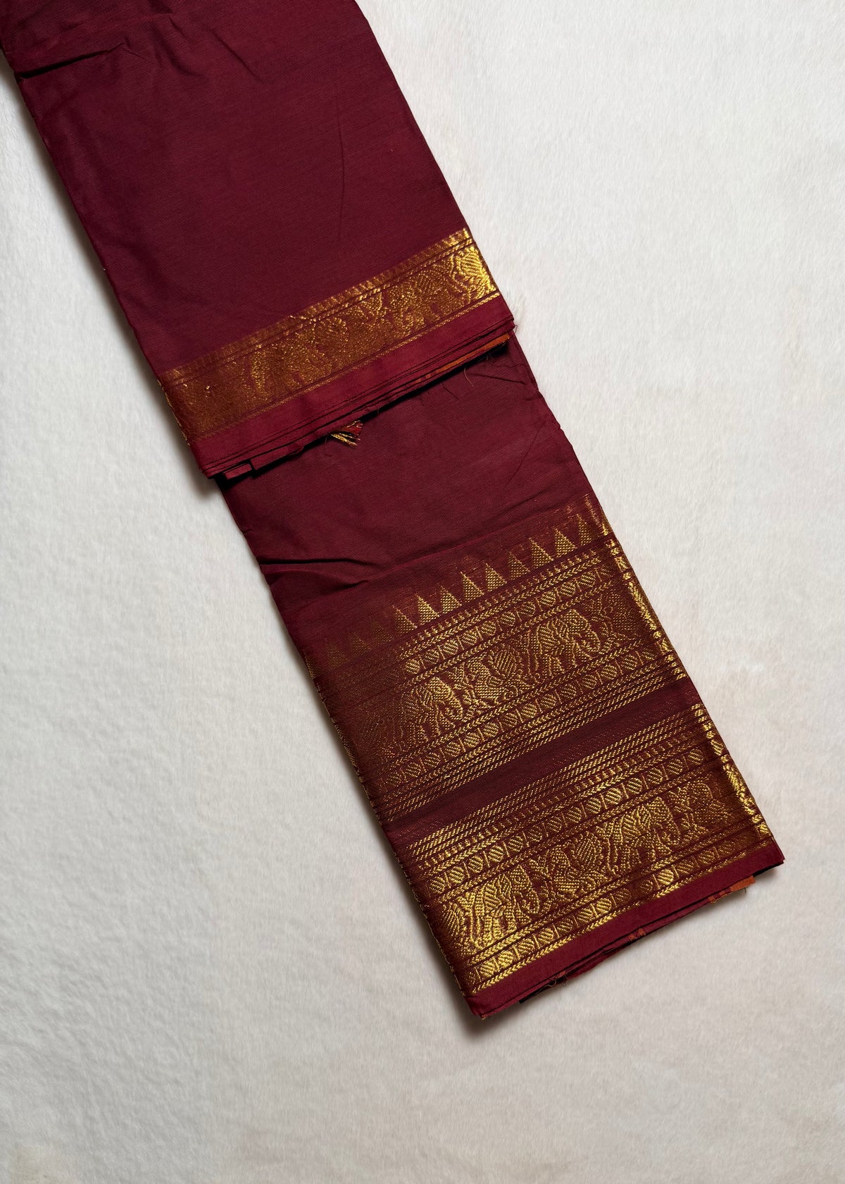 Premium Temple Kanchi Cotton Saree