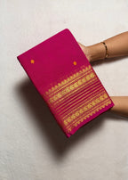 Premium Zari Kanchi Cotton Saree