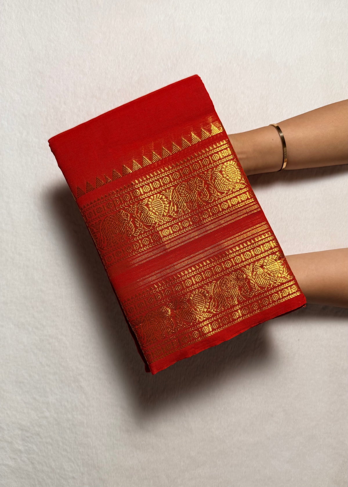 Premium Temple Kanchi Cotton Saree