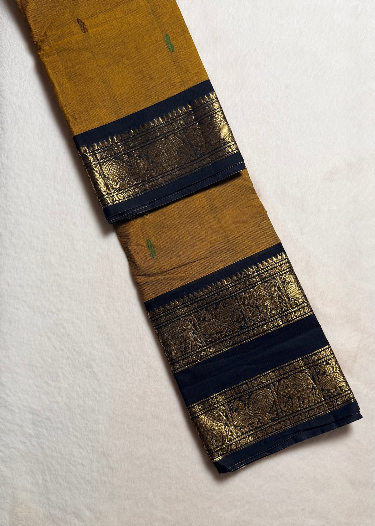 Premium Zari Kanchi Cotton Saree
