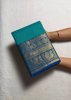 Grand Pallu Premium Zari Kanchi Cotton Saree