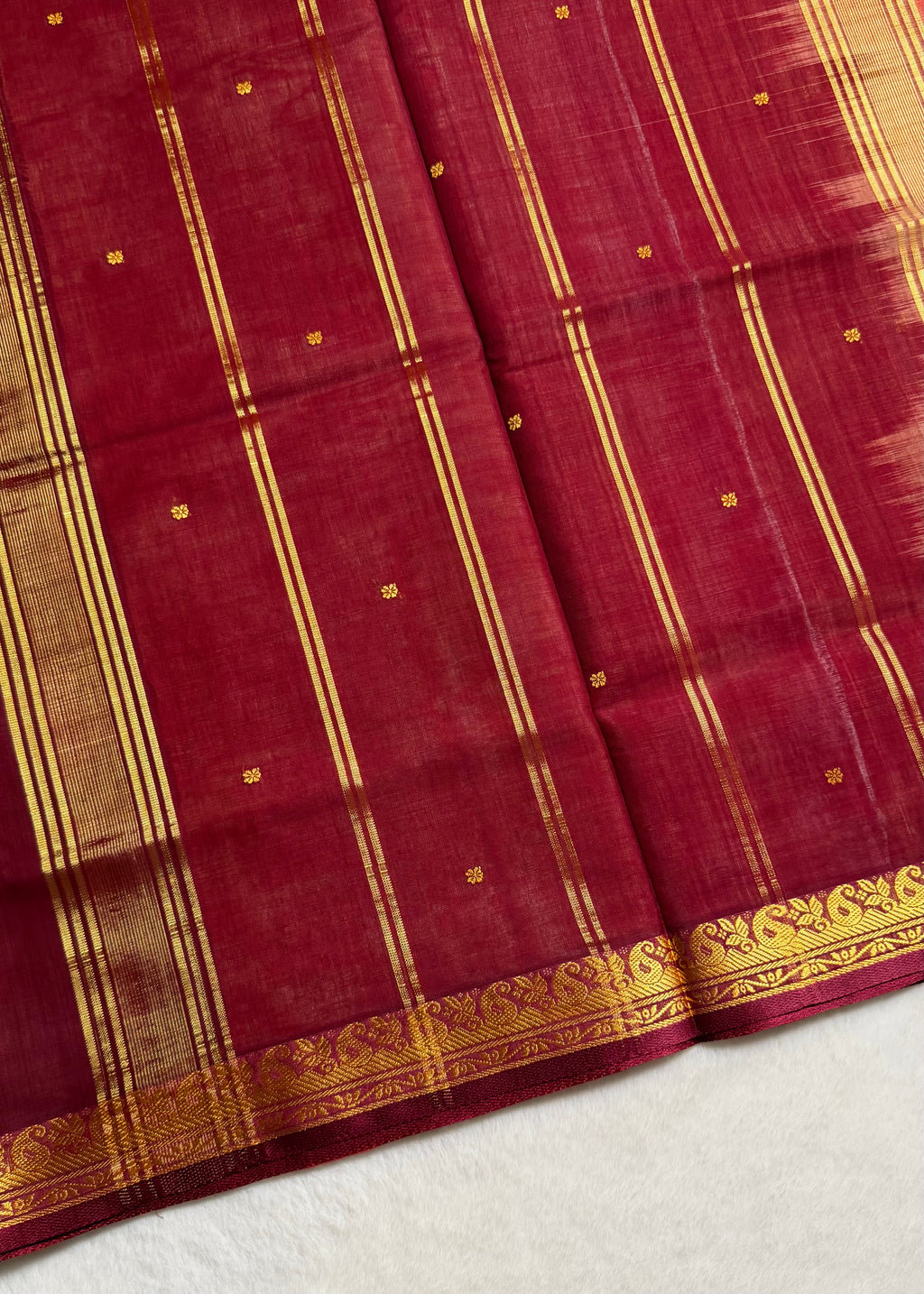 Handloom Vegan Silk Saree