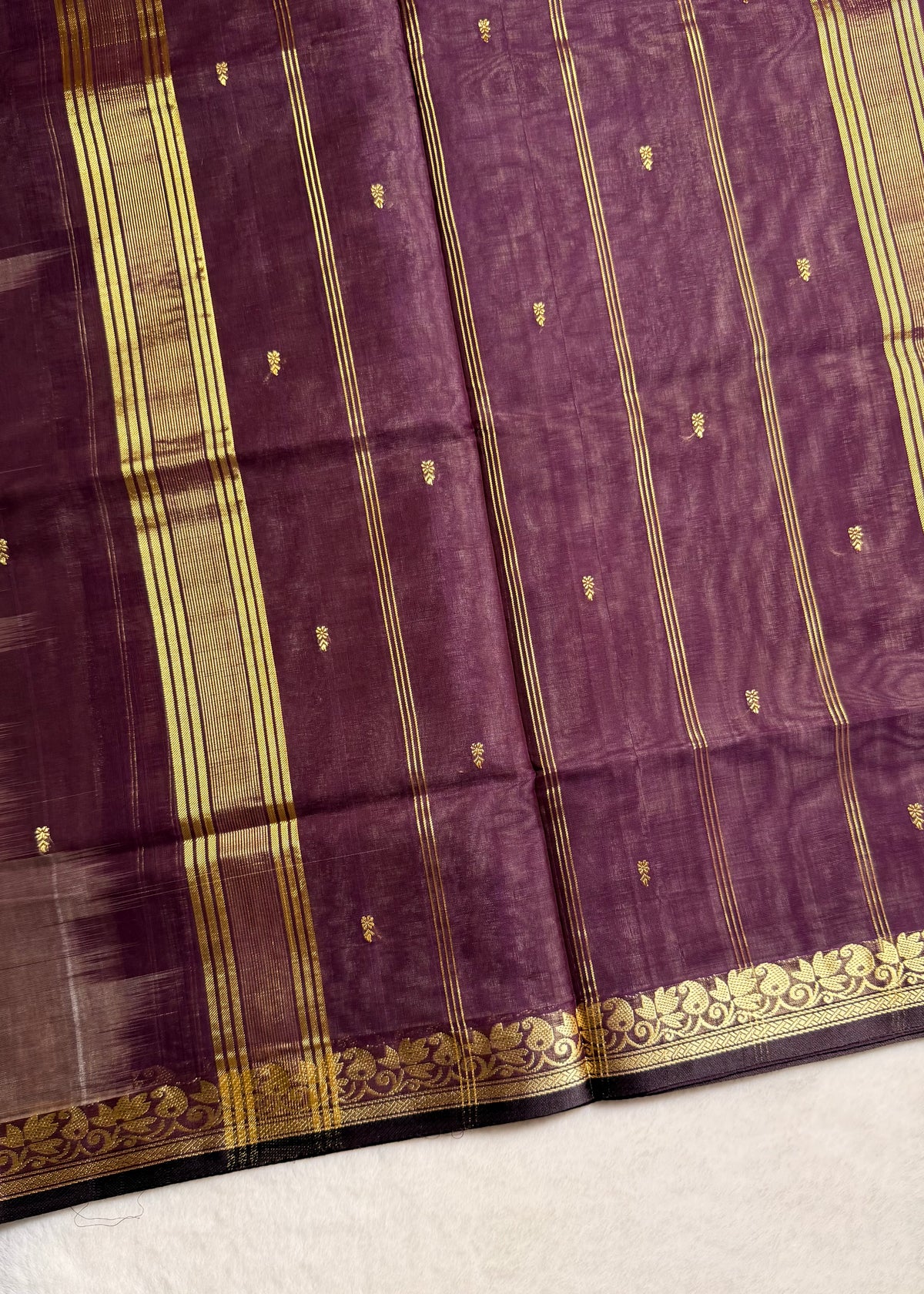 Handloom Vegan Silk Saree