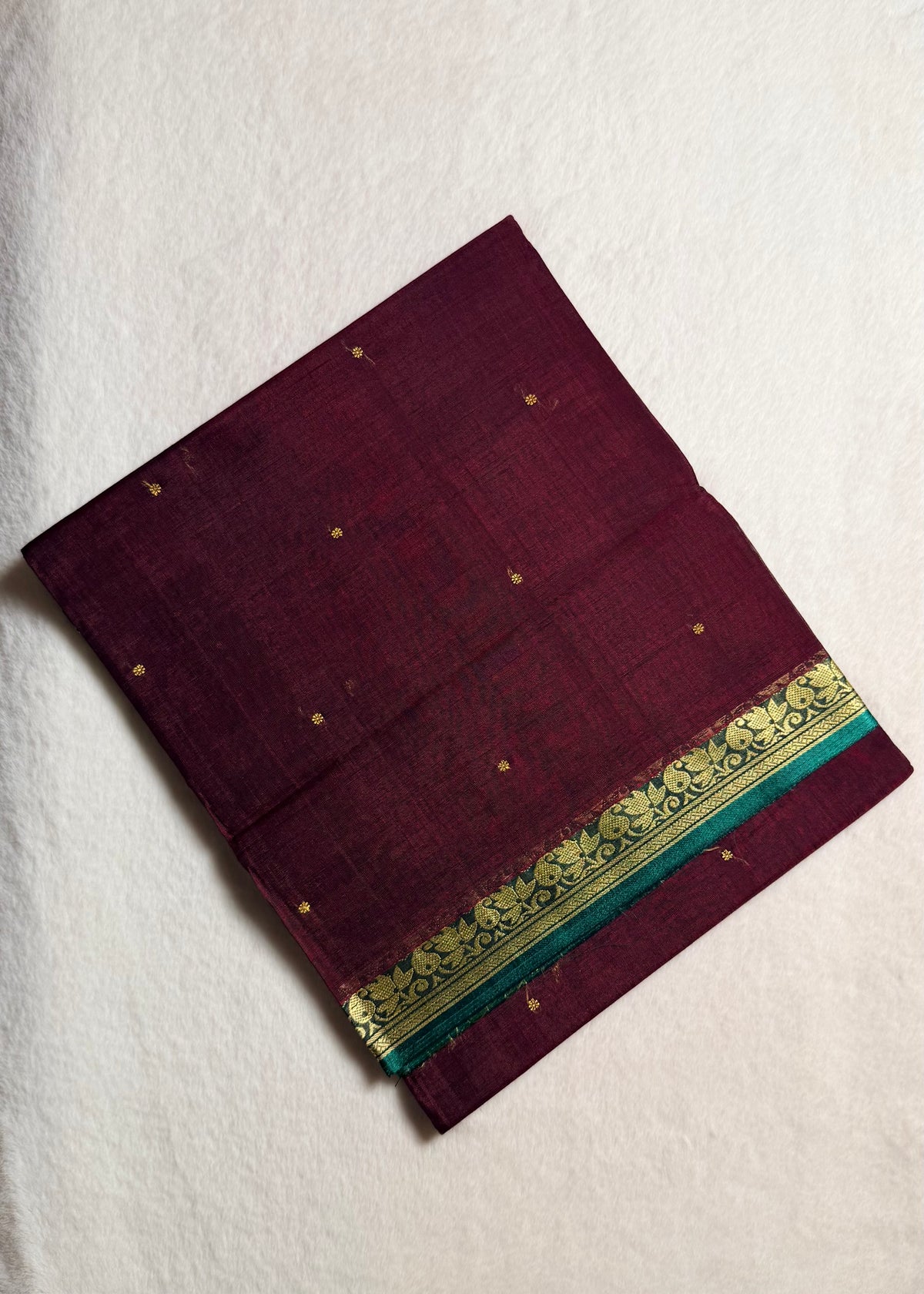 Handloom Vegan Silk Saree