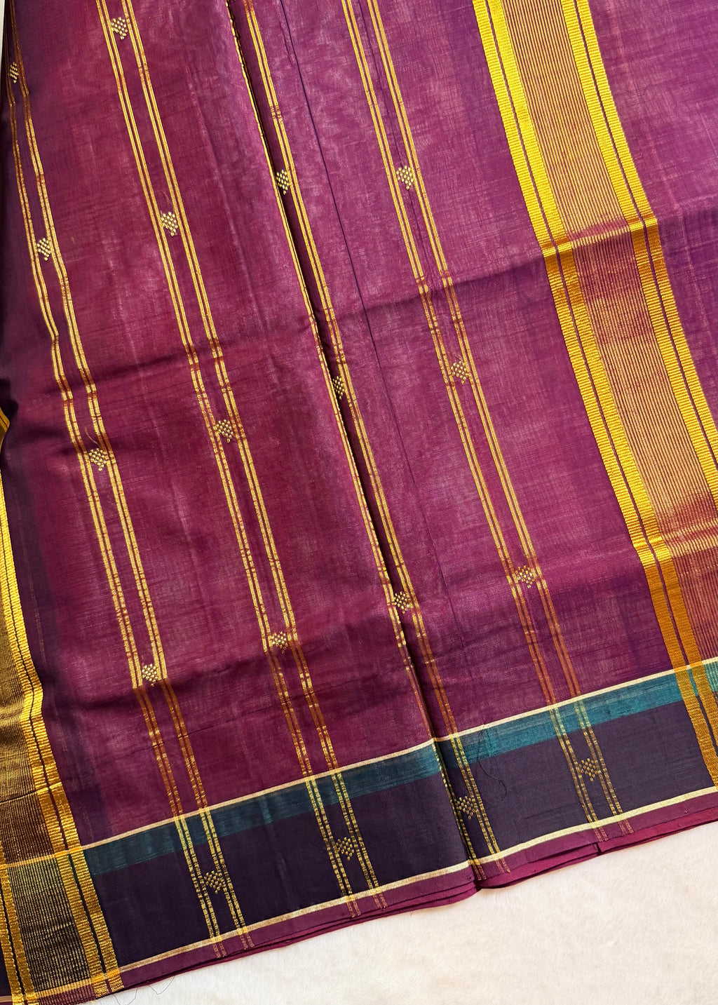 Handloom Vegan Silk Saree
