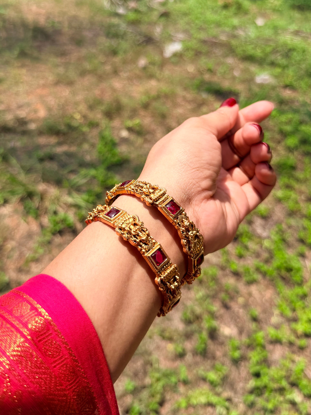 Antique×Devi Bangles Set Of Two