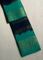 Traditional Madurai Sungudi Cotton Saree With Blouse Piece