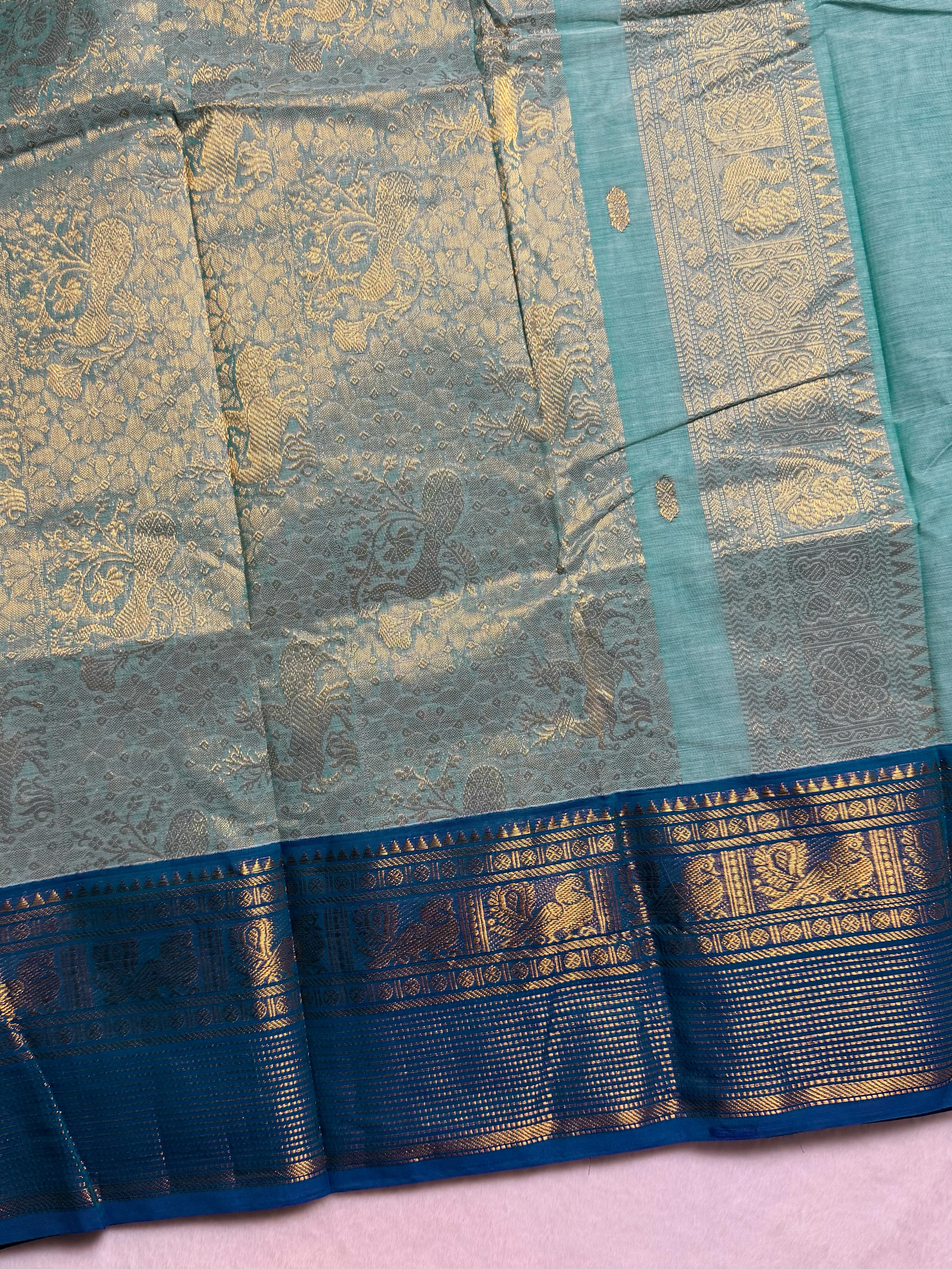 Grand Pallu Premium Kanchi Cotton Saree