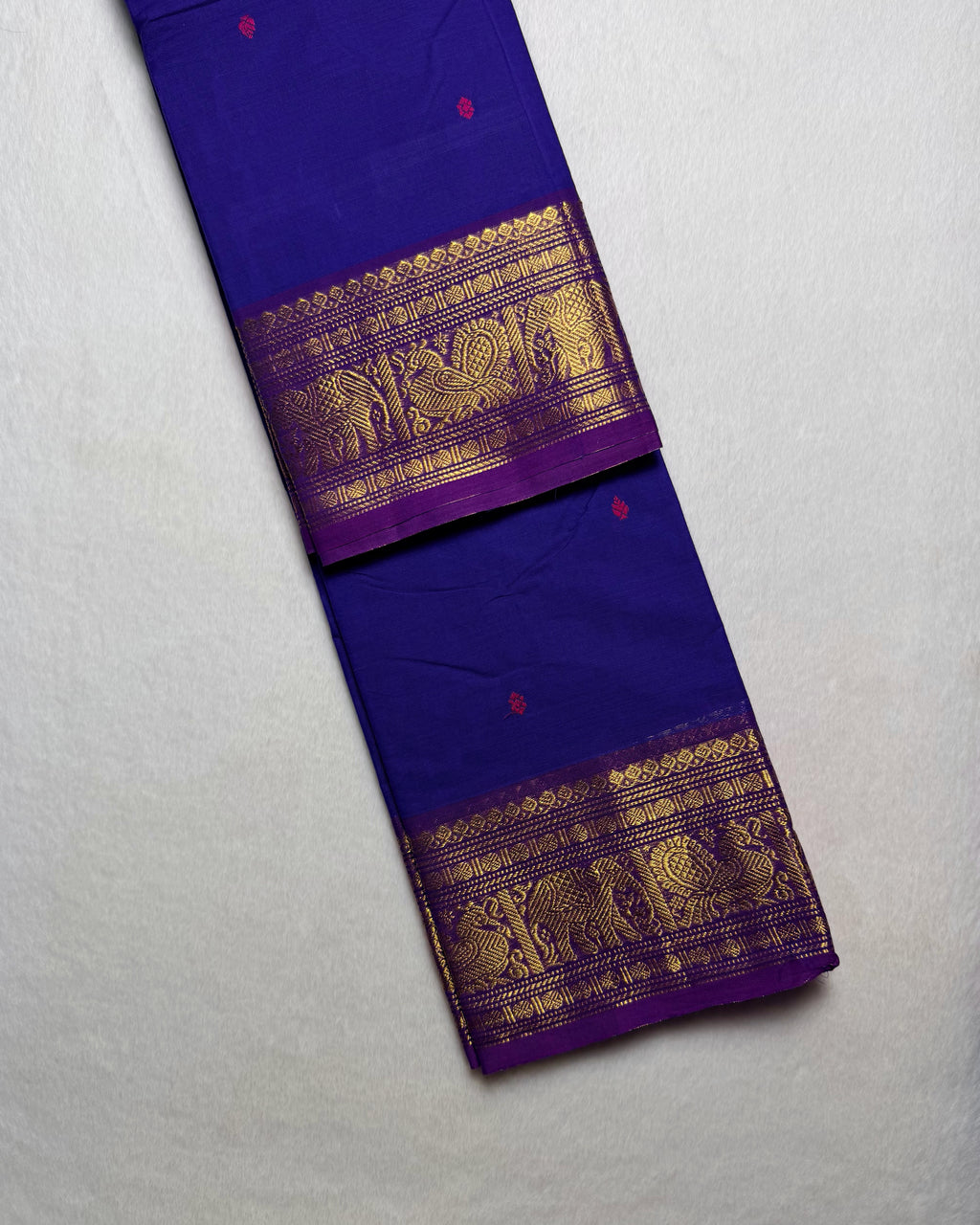 Premium Zari Kanchi Cotton Saree