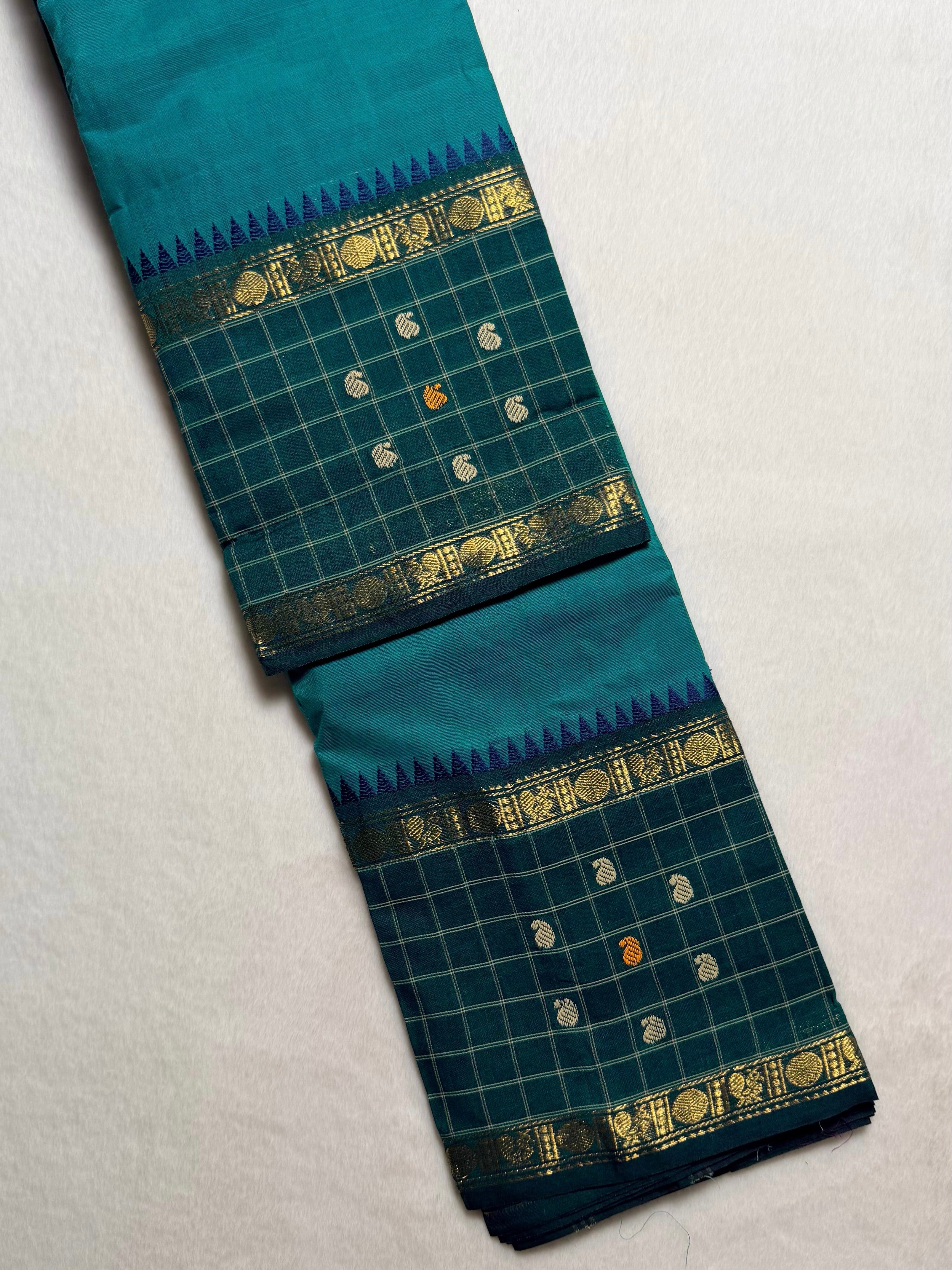 Vintage Premium Kanchi Cotton Saree