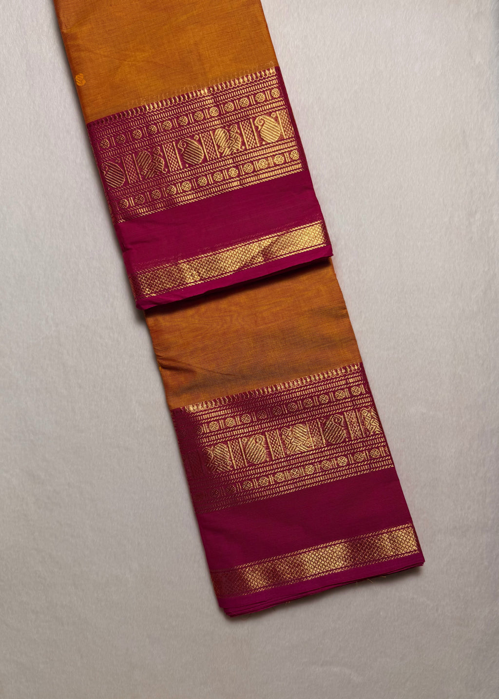 Premium Zari Kanchi Cotton Saree