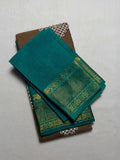 Traditional Kolam Madurai Sungudi Cotton Saree with Blouse Piece